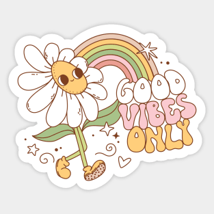 Good Vibes Only Sticker